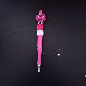 Handcrafted nurse beaded pen